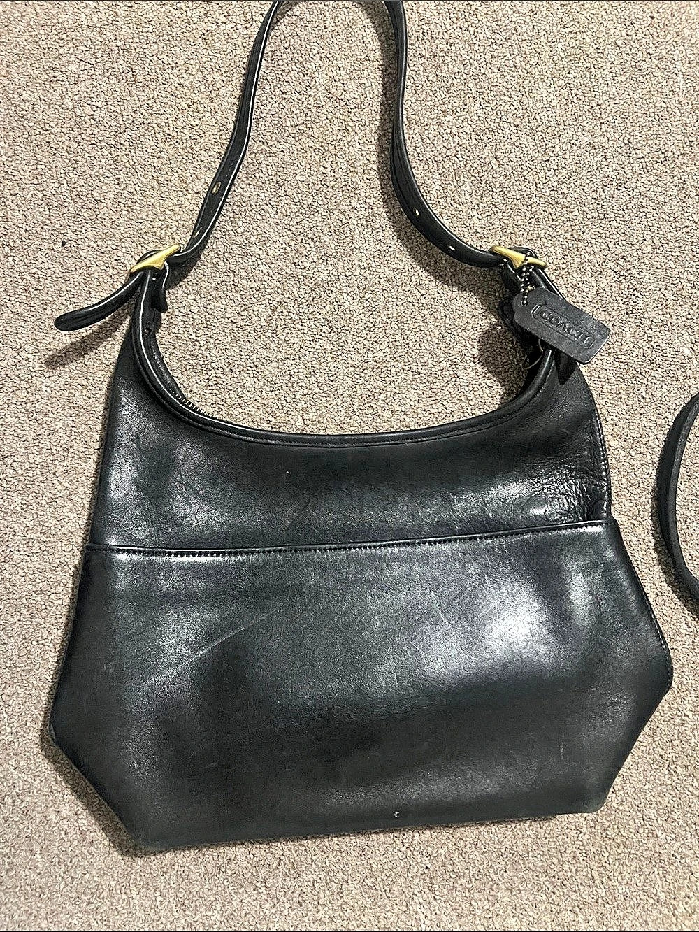 Coach Black Hobo Shoulder Bag
